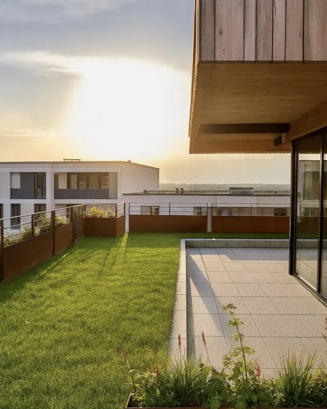 Exklusive Penthauswohnung mit Privatgarten